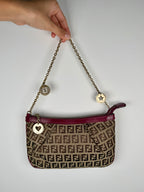 Fendi Zucchino Chain Forever Pochette