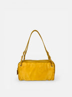 Prada Nylon Yellow Shoulder Bag