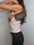 Louis Vuitton Pochette Accessoires Mini in Classic Monogram