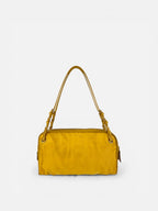 Prada Nylon Yellow Shoulder Bag