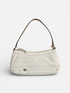 Gucci Mayfair Beige Monogram Shoulder Bag