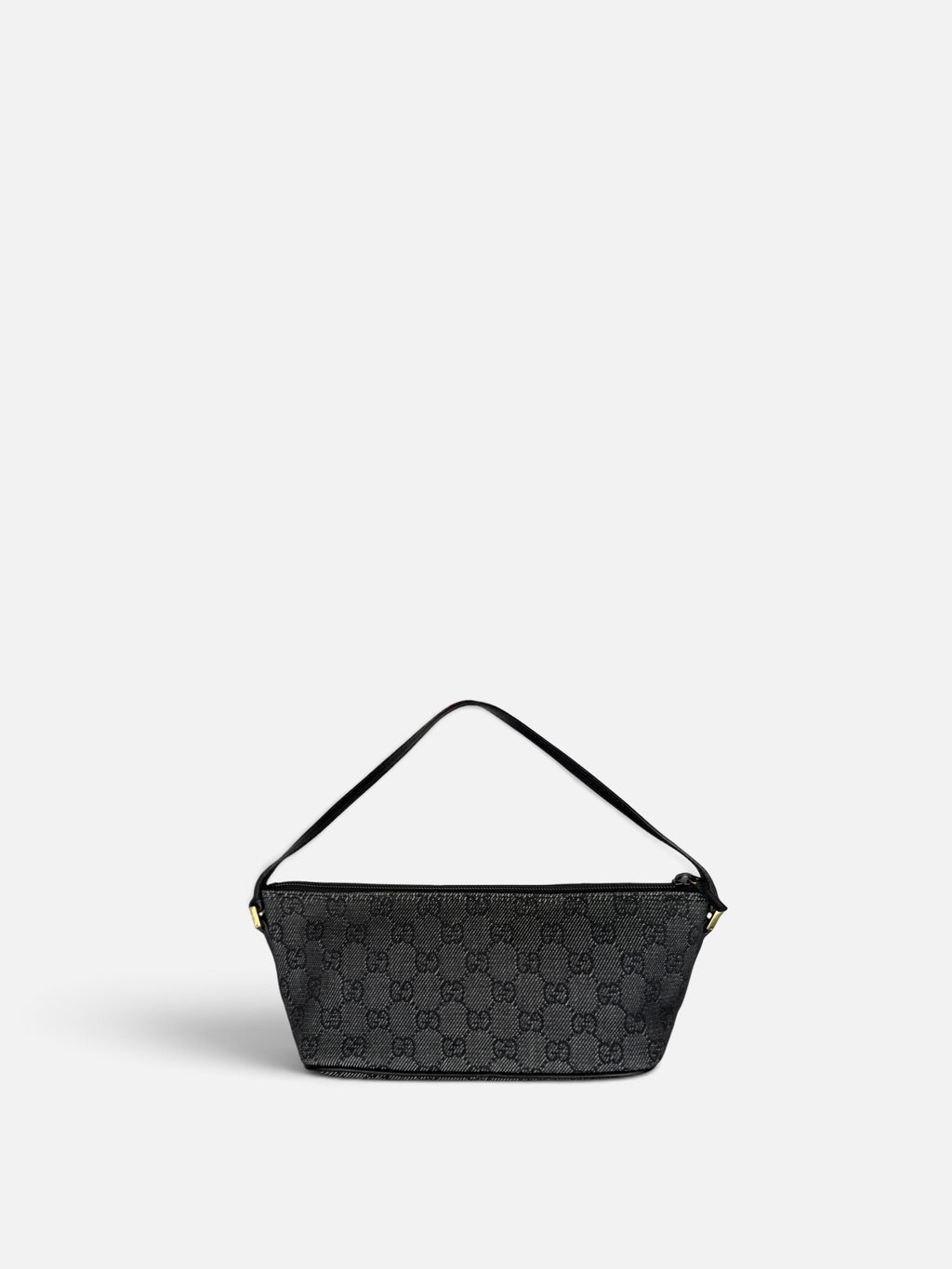 Gucci Denim GG Boat Pochette Bag