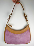 Gucci Suede and Leather Jackie Bag