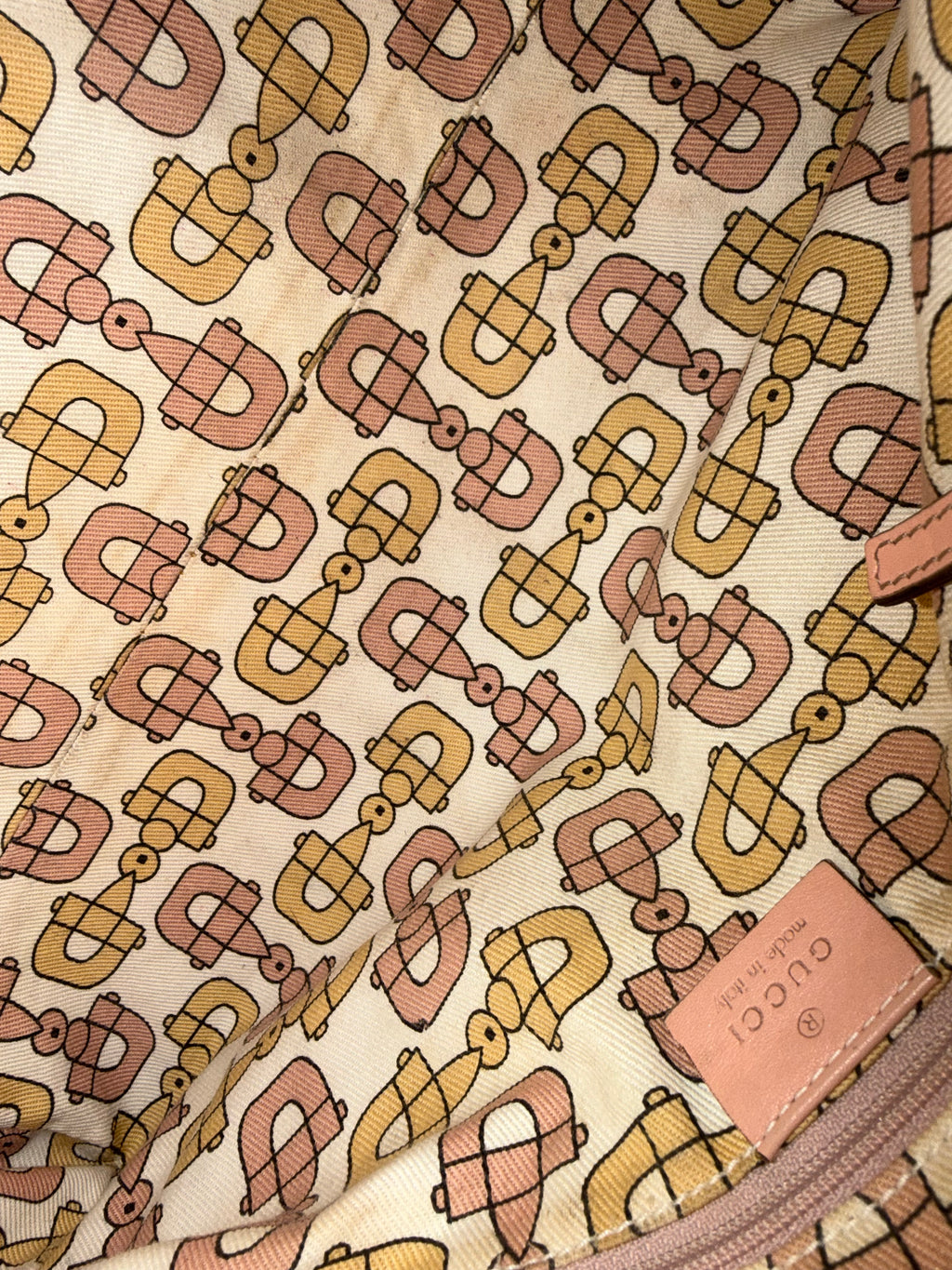 Gucci Abbey Monogram D-Ring Shoulder Bag