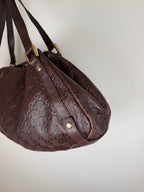 Gucci Signature Medium Abbey Shoulder Bag