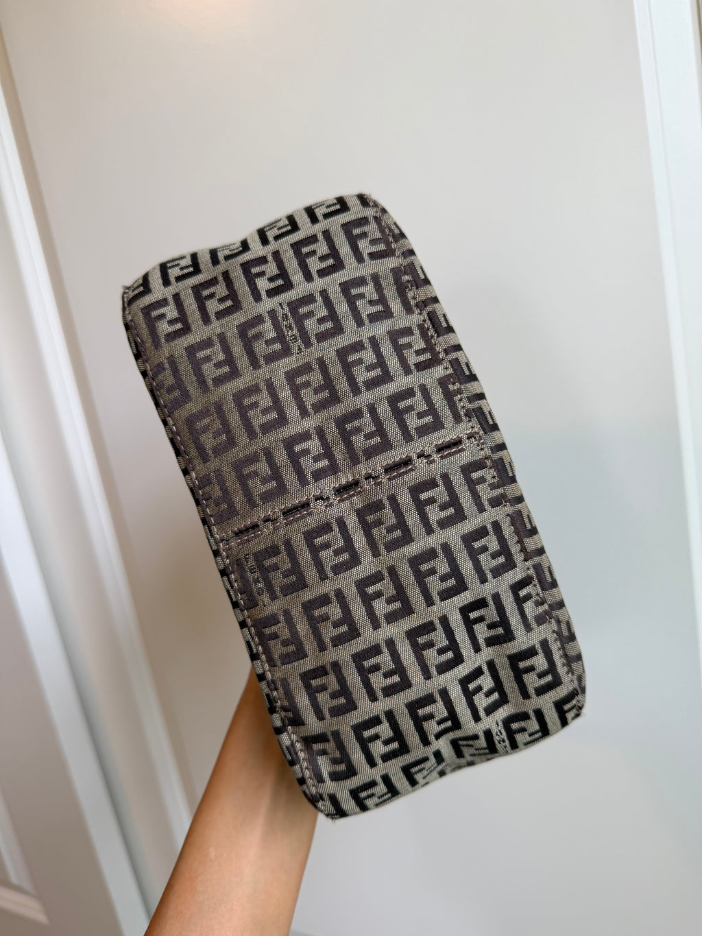 Fendi Zucchino Vitello Mini Mamma Baguette