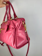 Miu Miu Pink 2-Way Vitello Bag