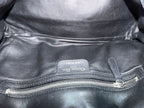 Christian Dior Demi Lune Lambskin Charm Shoulder Bag