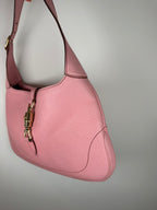 Gucci Piston Lock Pink Jackie Bag