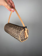 Fendi Zucchino Mini Barrel Pochette