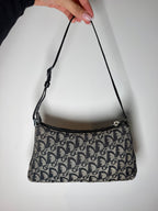 Christian Dior Black Trotter Shoulder Bag