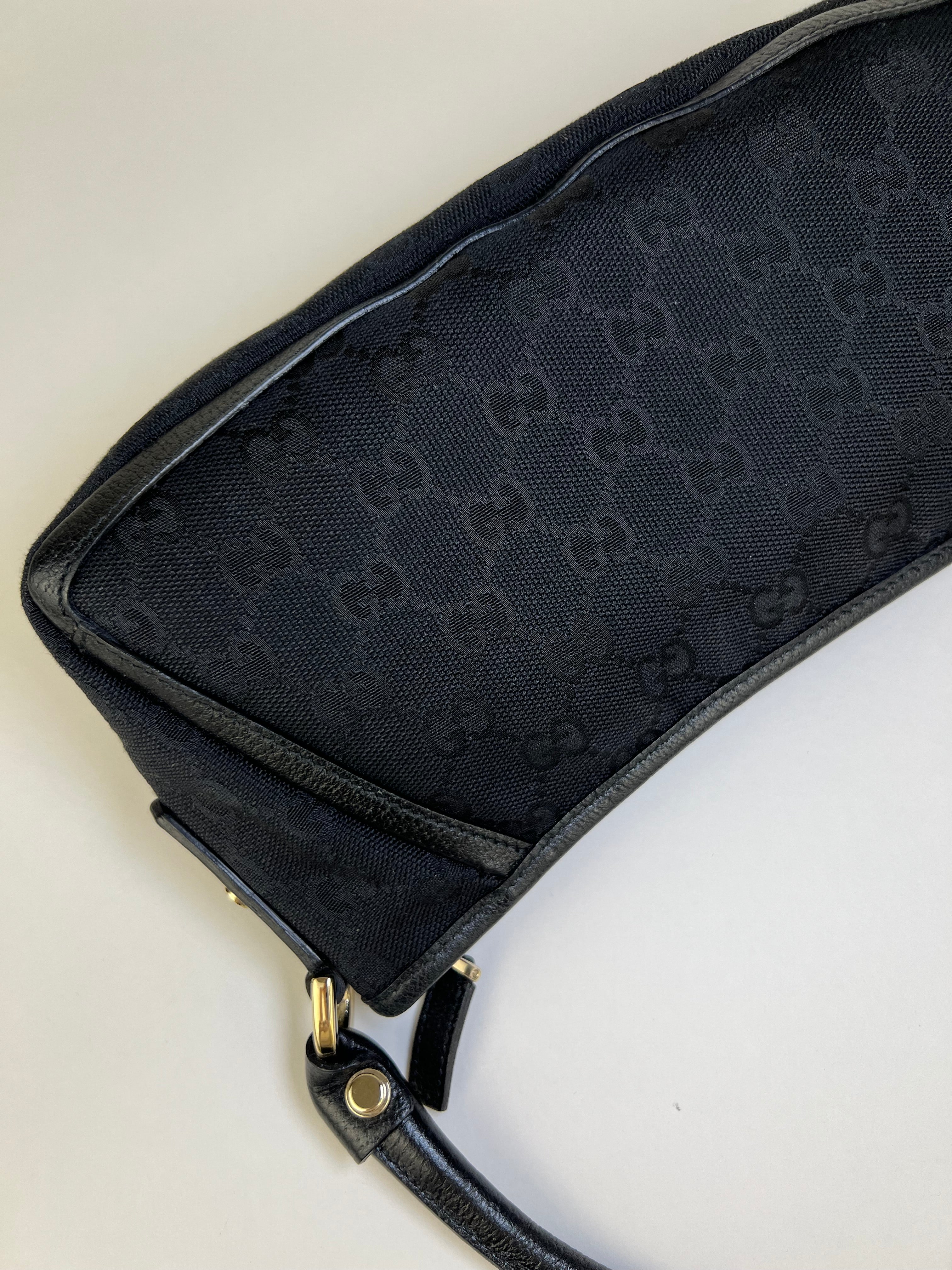 Gucci Abbey D-Ring Monogram Shoulder Bag