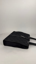Gucci Canvas Jackie Tote in Black