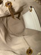 Gucci Python Zumi Crossbody Chain Bag