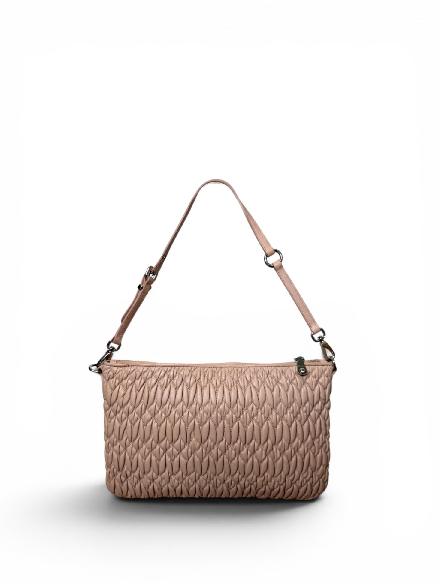 Miu Miu Matelasse Lambskin Shoulder Bag