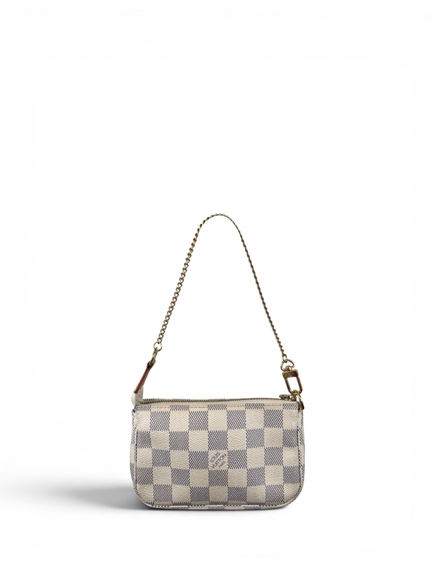 Louis Vuitton Pochette Accessoires Mini in Damier Ebene