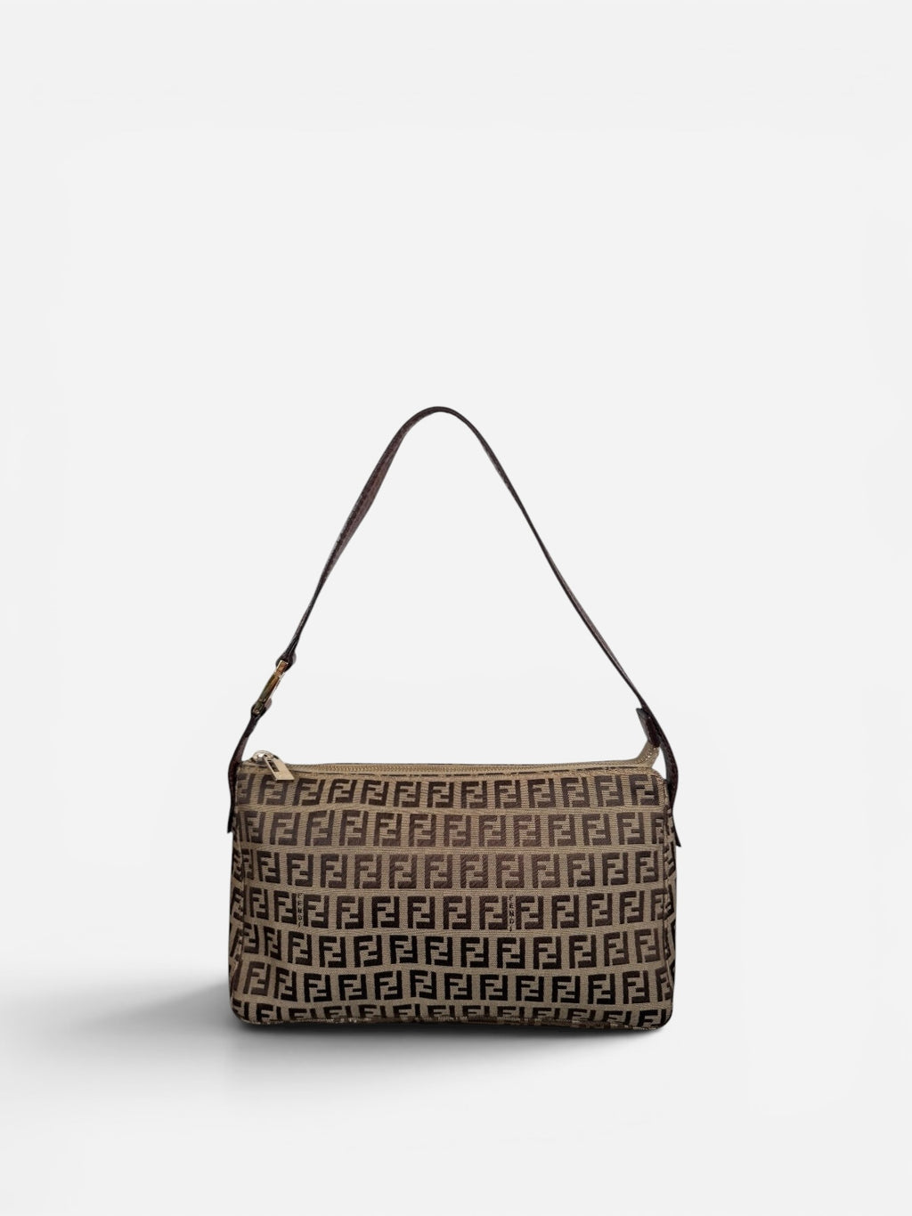 Fendi Zucca Shoulder Pouch Bag