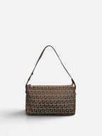 Fendi Zucca Shoulder Pouch Bag