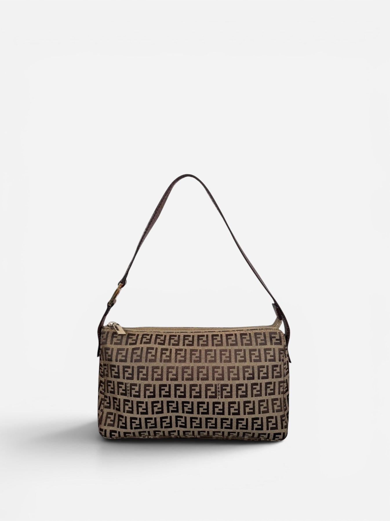 Fendi Zucca Shoulder Pouch Bag