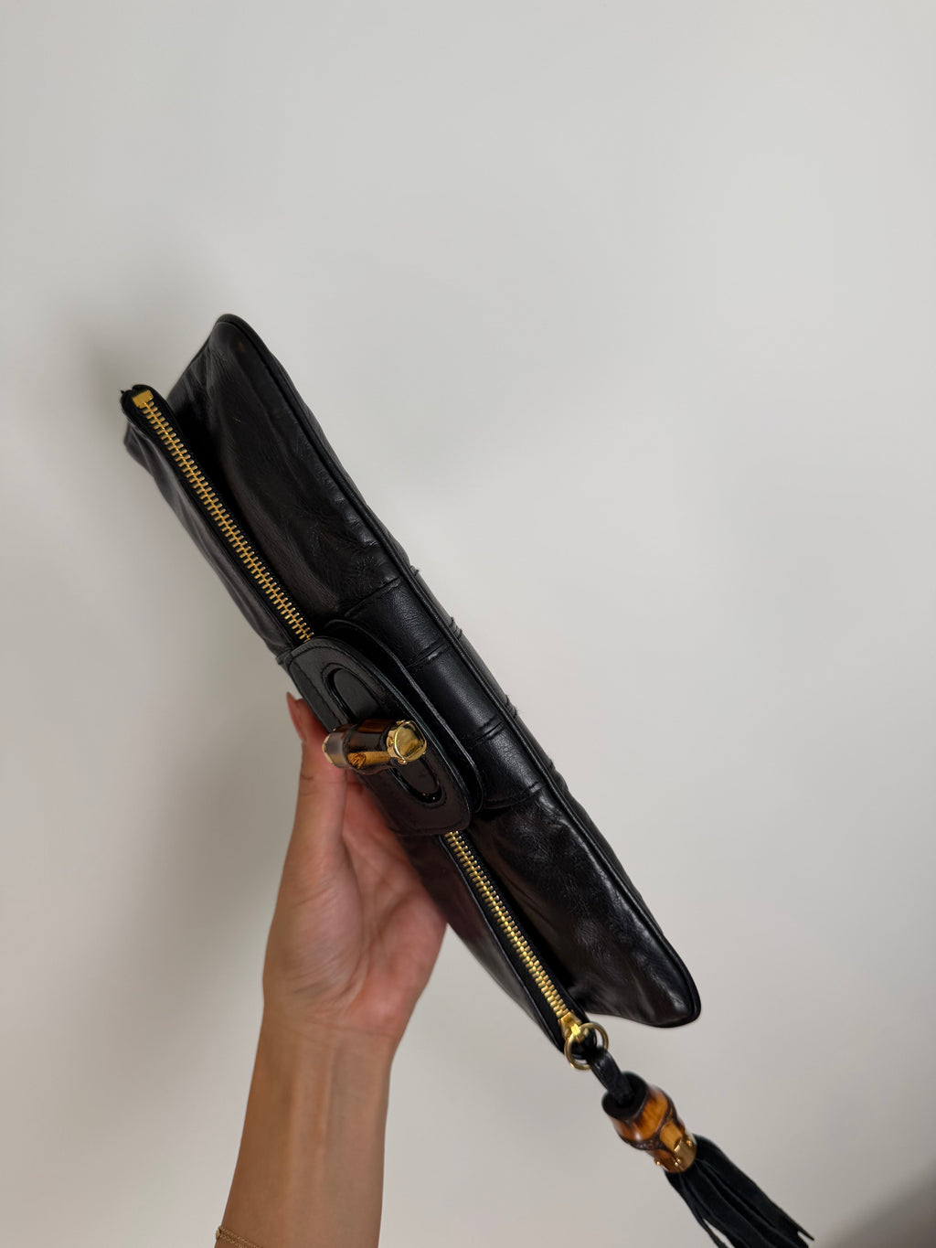 Gucci Tom Ford Bamboo Lucy Clutch