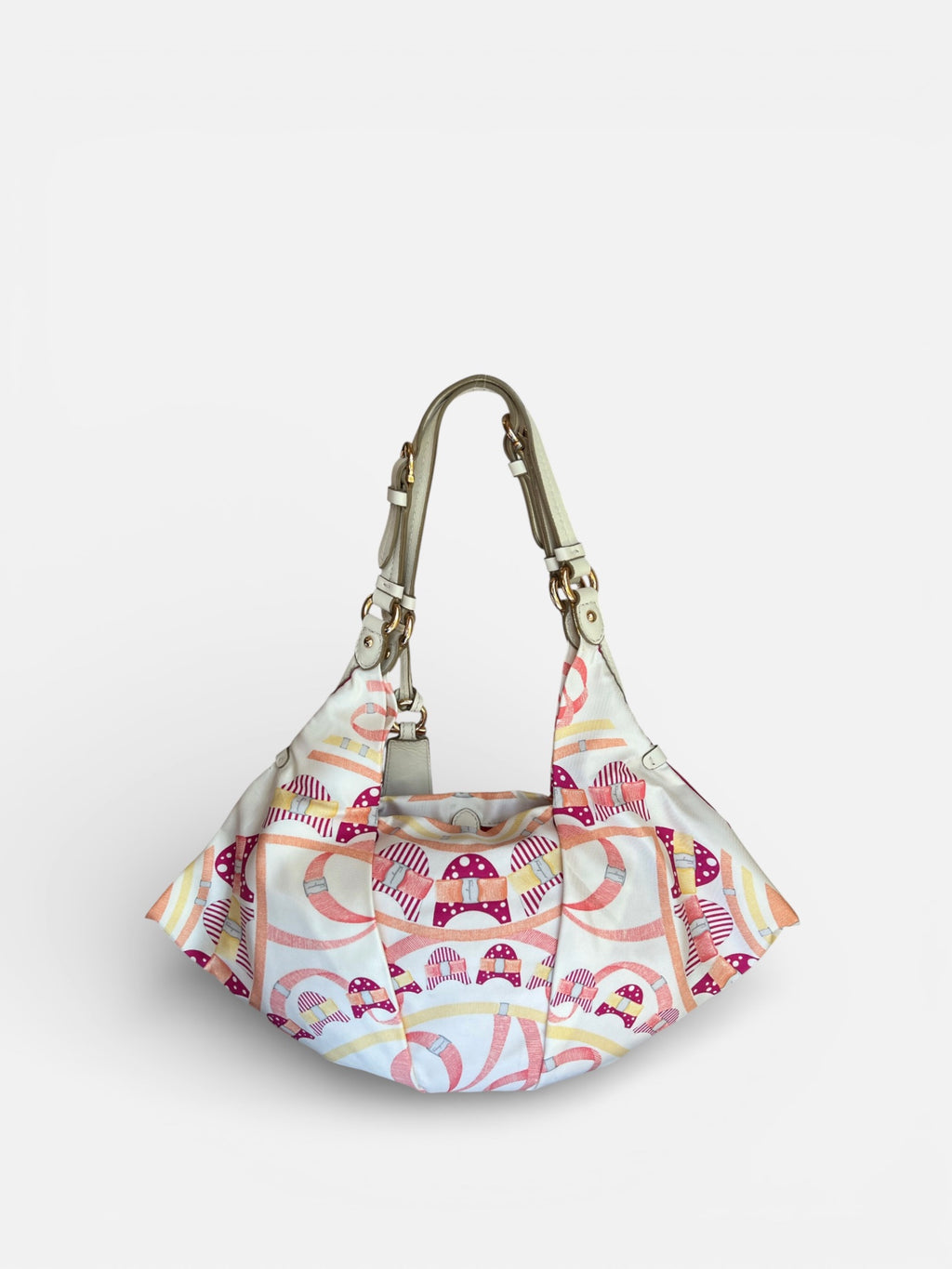 Ferragamo Buckle Print Shoulder Bag