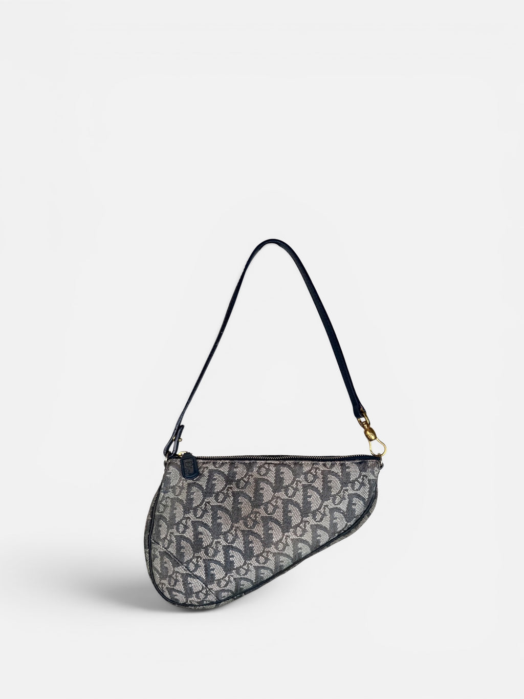 Christian Dior Trotter Monogram Saddle Pochette Bag