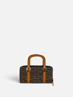 Fendi Tiger Print Wallet Clutch