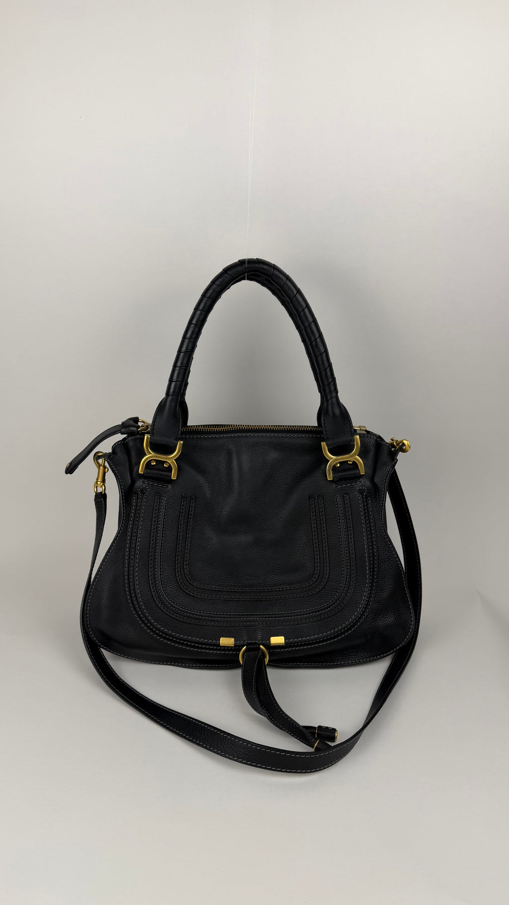 Chloe Marcie Medium Double Carry Bag