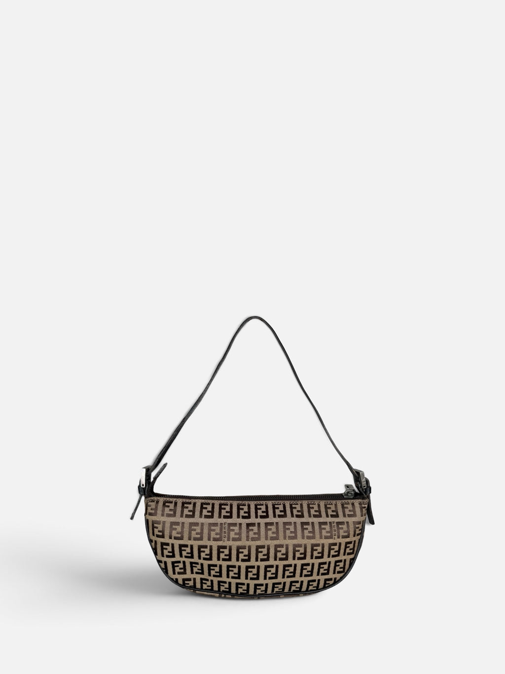 Fendi Zucchino Pochette in Brown