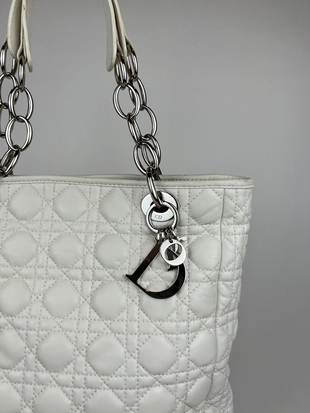 Christian Dior Cannage Lambskin Tote