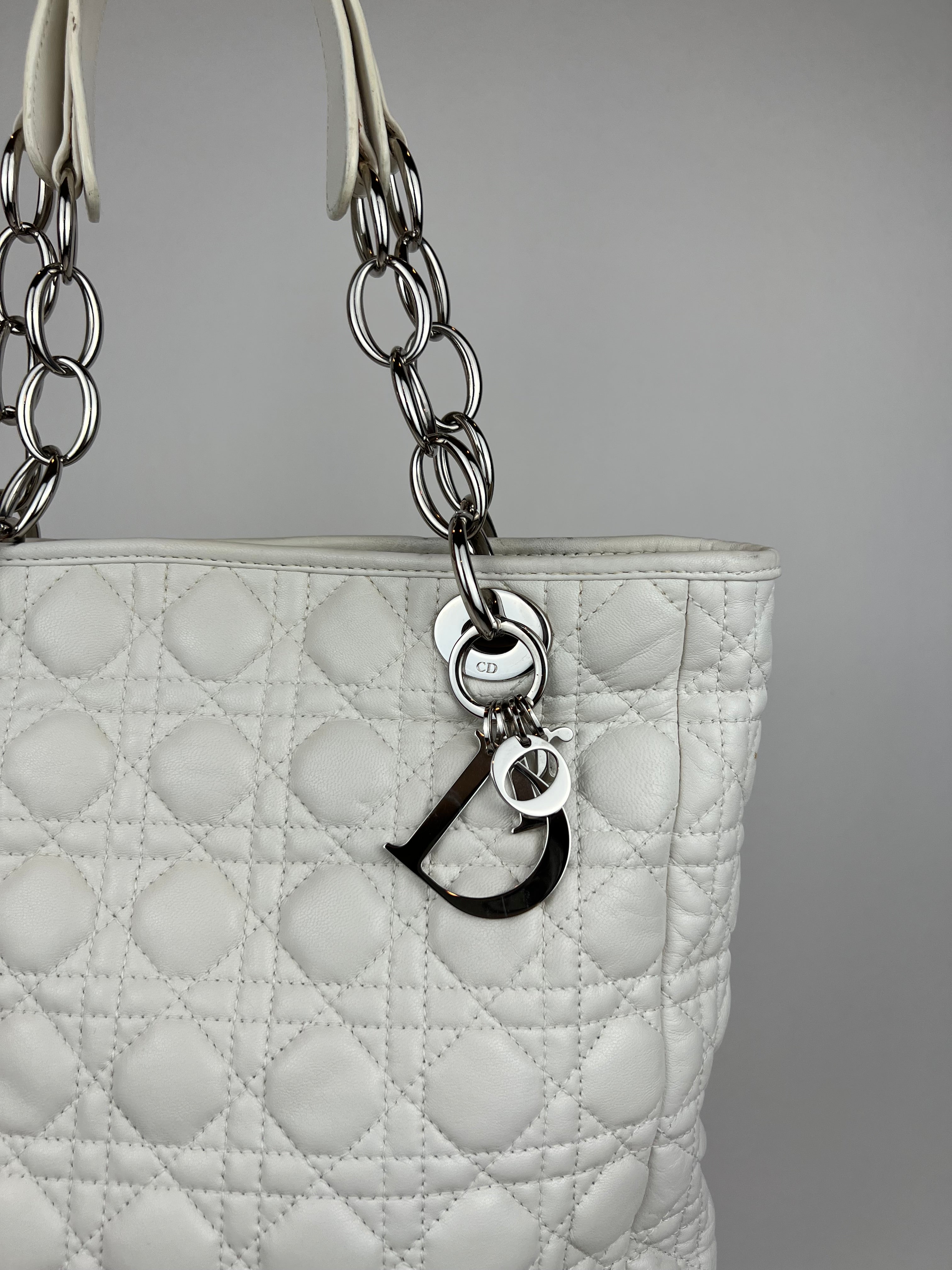Christian Dior Cannage Lambskin Tote
