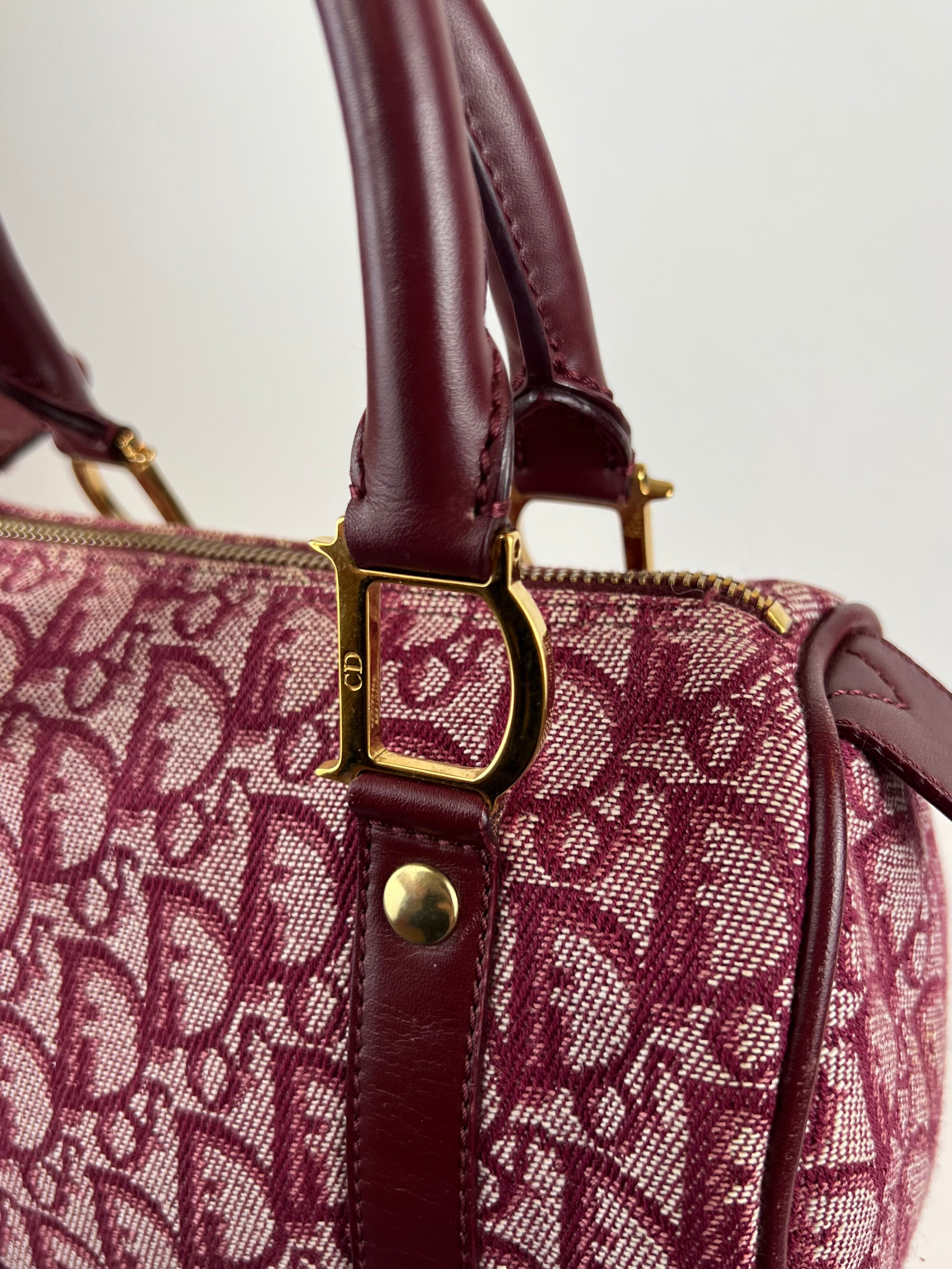 Christian Dior Trotter Mini Boston Bag