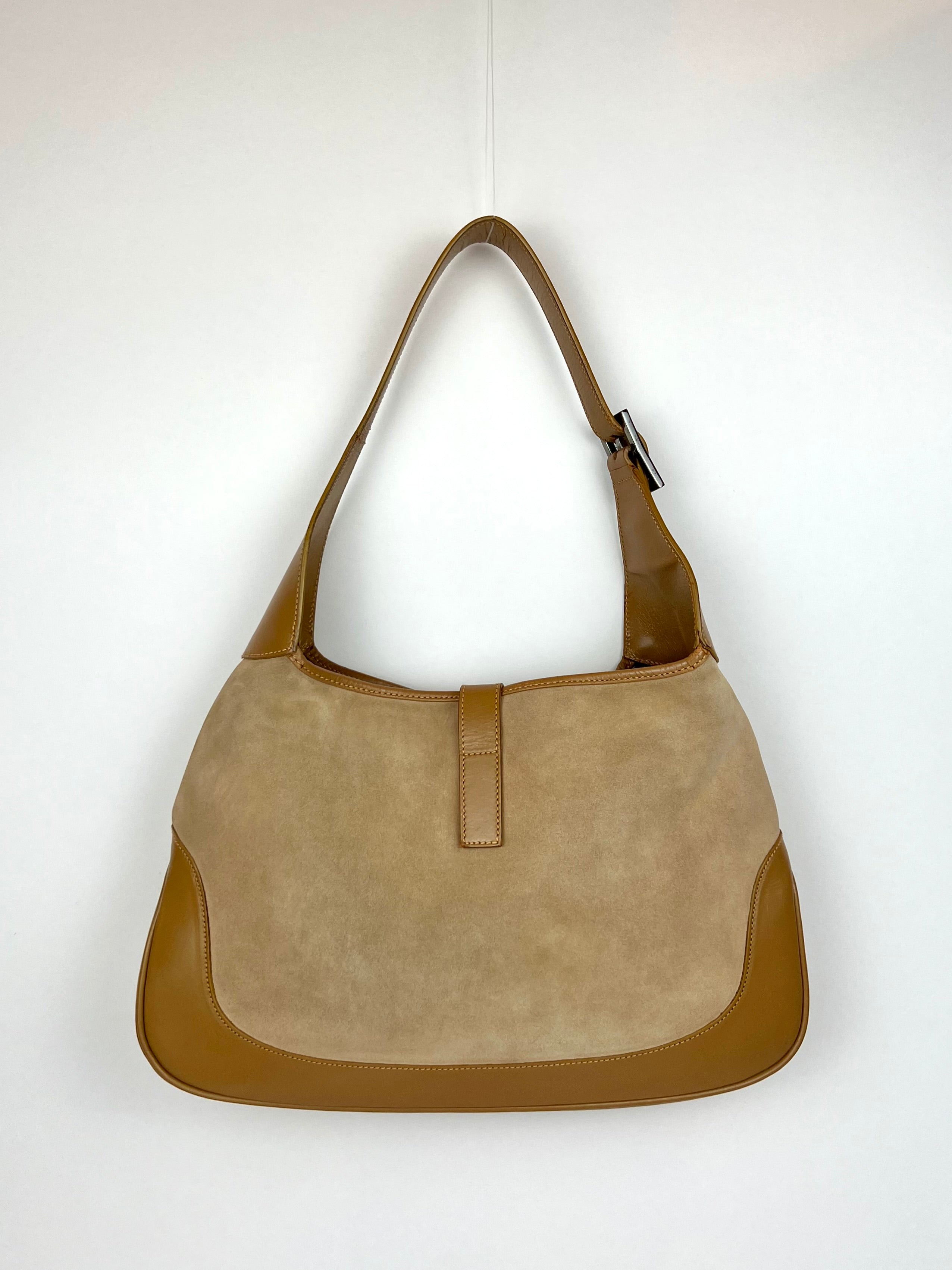 2000s Gucci Jackie Suede Bag - Tom Ford Era – selected good