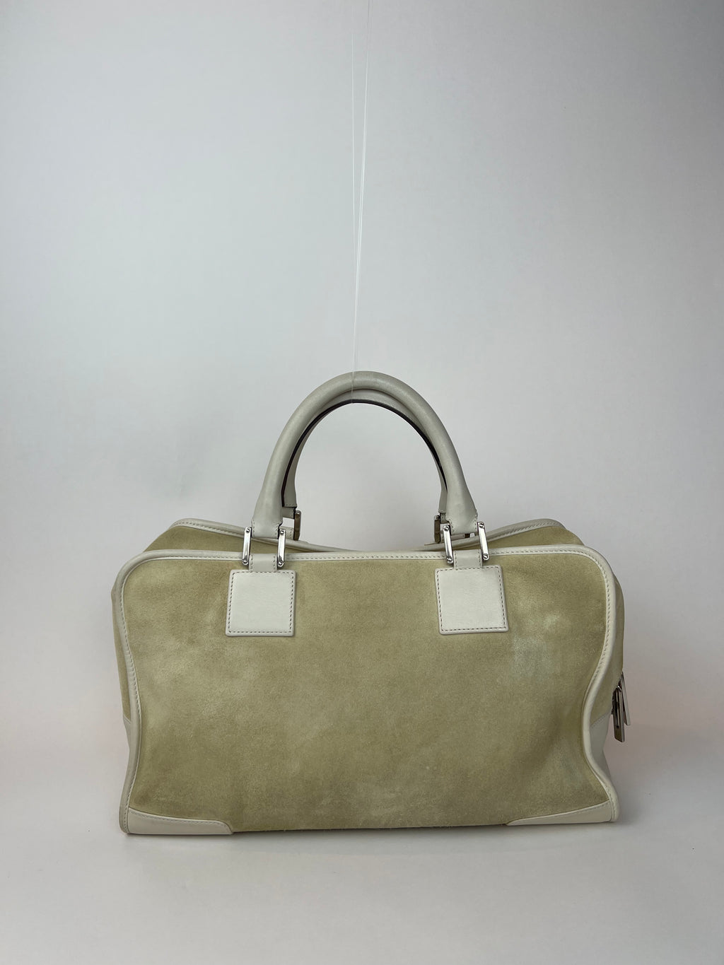 Loewe Amazona Beige Suede Bag