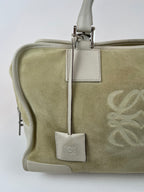 Loewe Amazona Beige Suede Bag