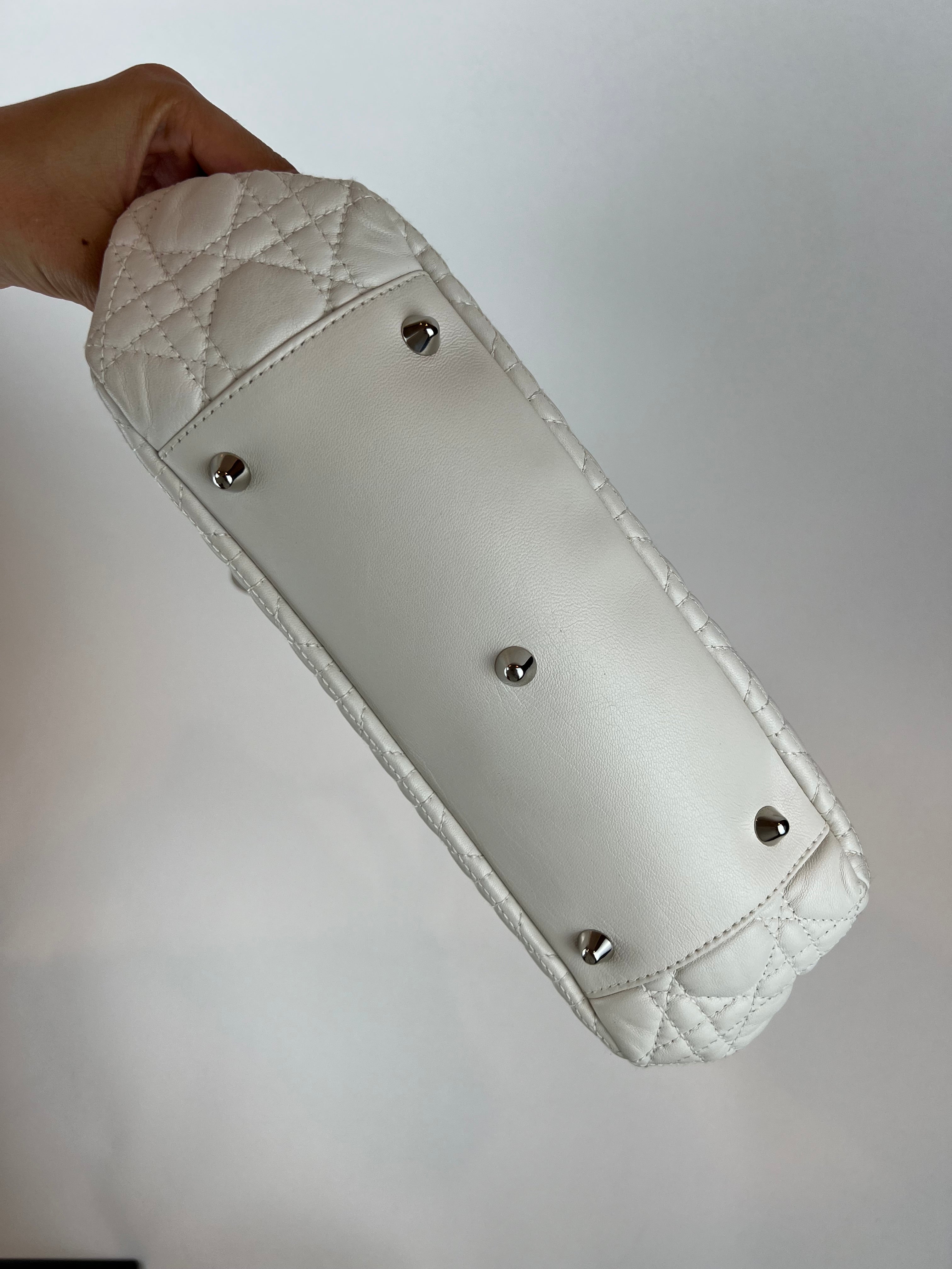 Christian Dior Cannage Lambskin Tote