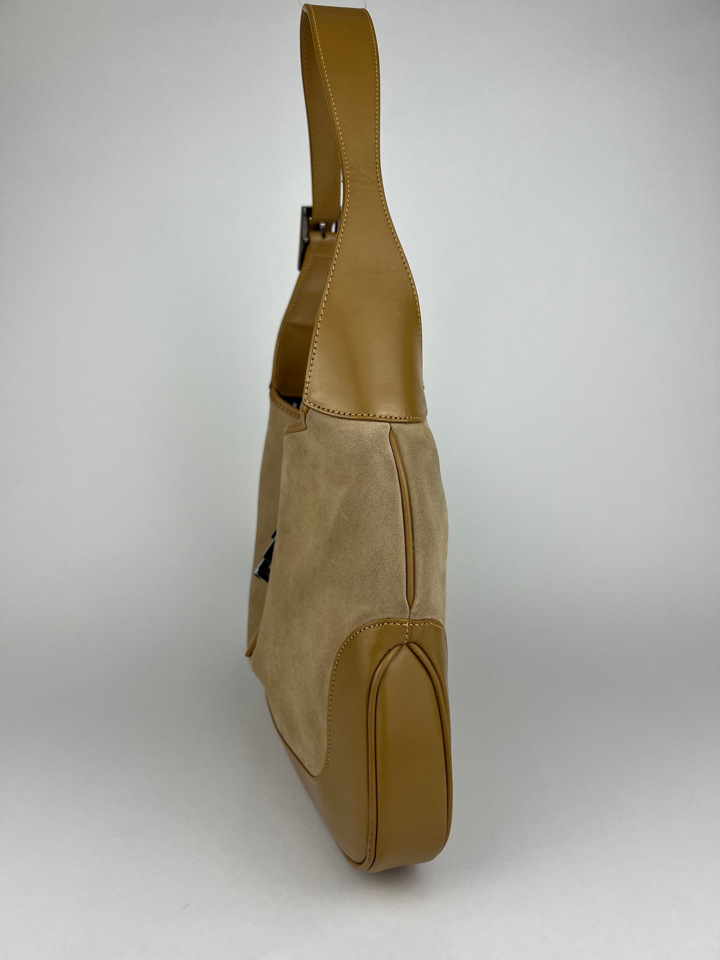 2000s Gucci Jackie Suede Bag - Tom Ford Era