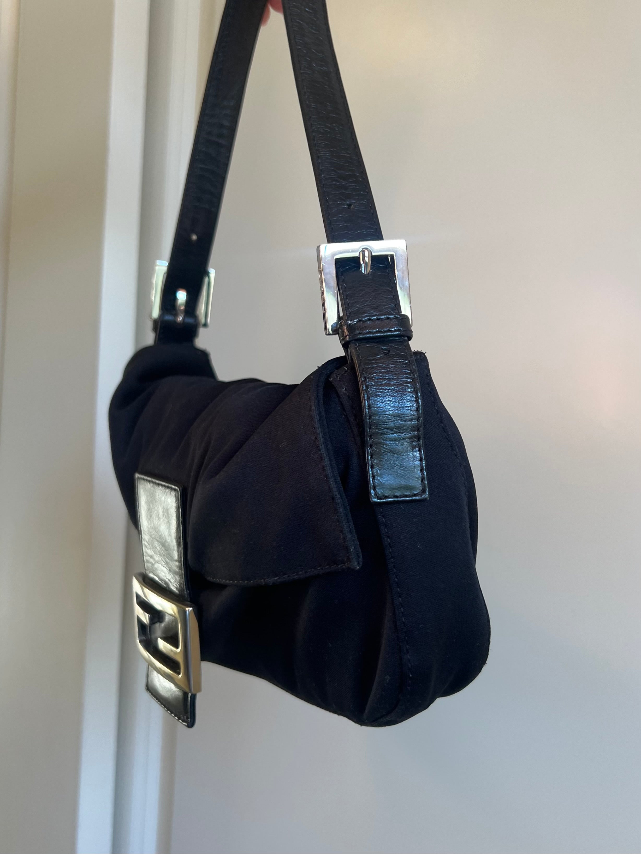Fendi Baguette - Black Neoprene