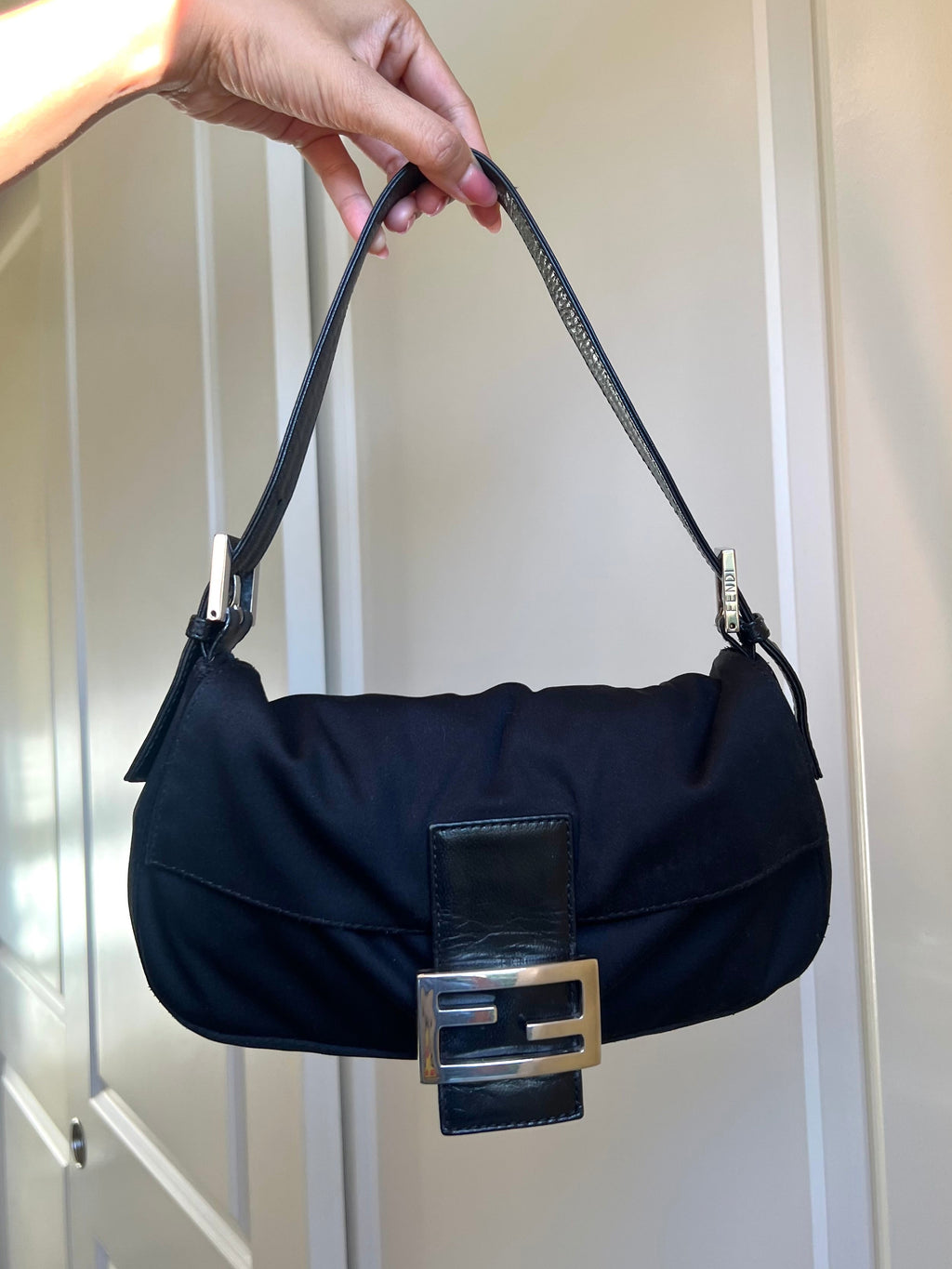 Fendi Baguette - Black Neoprene