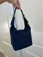 Fendi Canvas Mamma Baguette Shoulder Bag