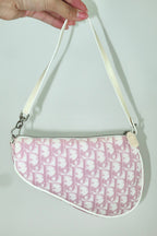 Christian Dior Trotter Monogram Saddle Pochette