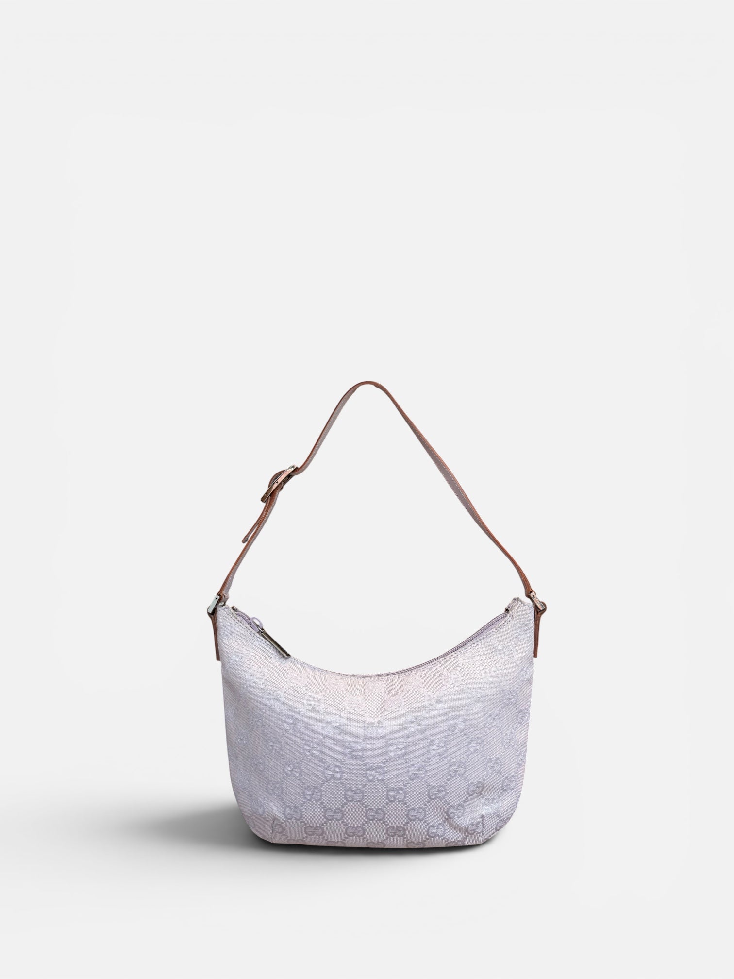 Gucci Monogram Lavender Shoulder Bag